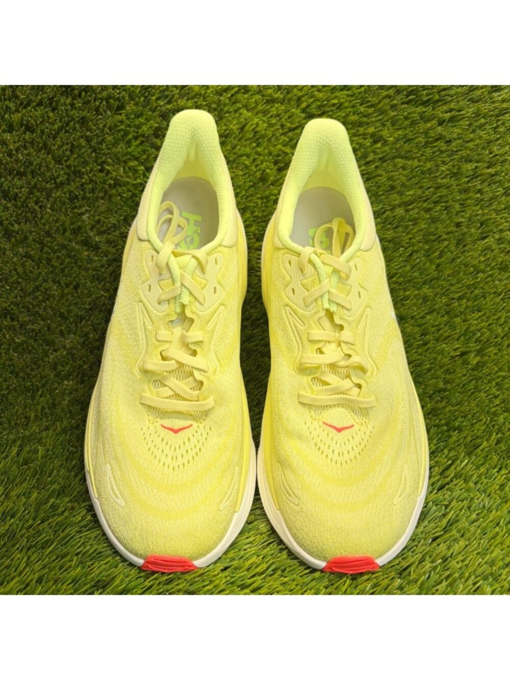 Hoka One One Arahi 8 Womens Size 9 Yellow White Athletic Running Shoes Sneakers - Picture 5 of 10